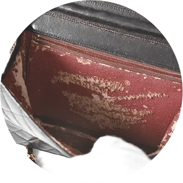 状態の悪いバッグ