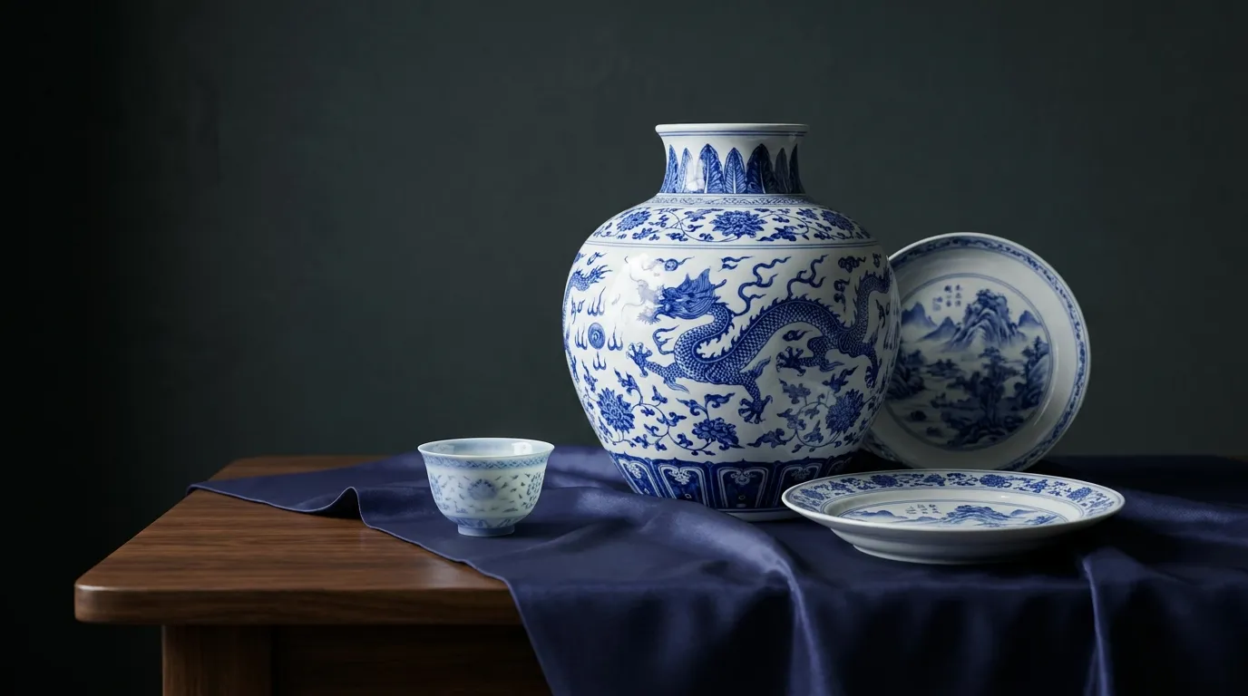 青色 陶器 花模様これ何か分かる方居られますか？価値を教えて欲しいです。 青花磁器の価値とは？特徴から有名な青花磁器まで徹底解説 - 買取