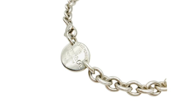 リターン トゥ ティファニー オーバルタグ チェーンネックレス